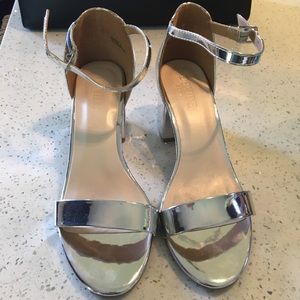 David’s Bridal bridesmaid block heels